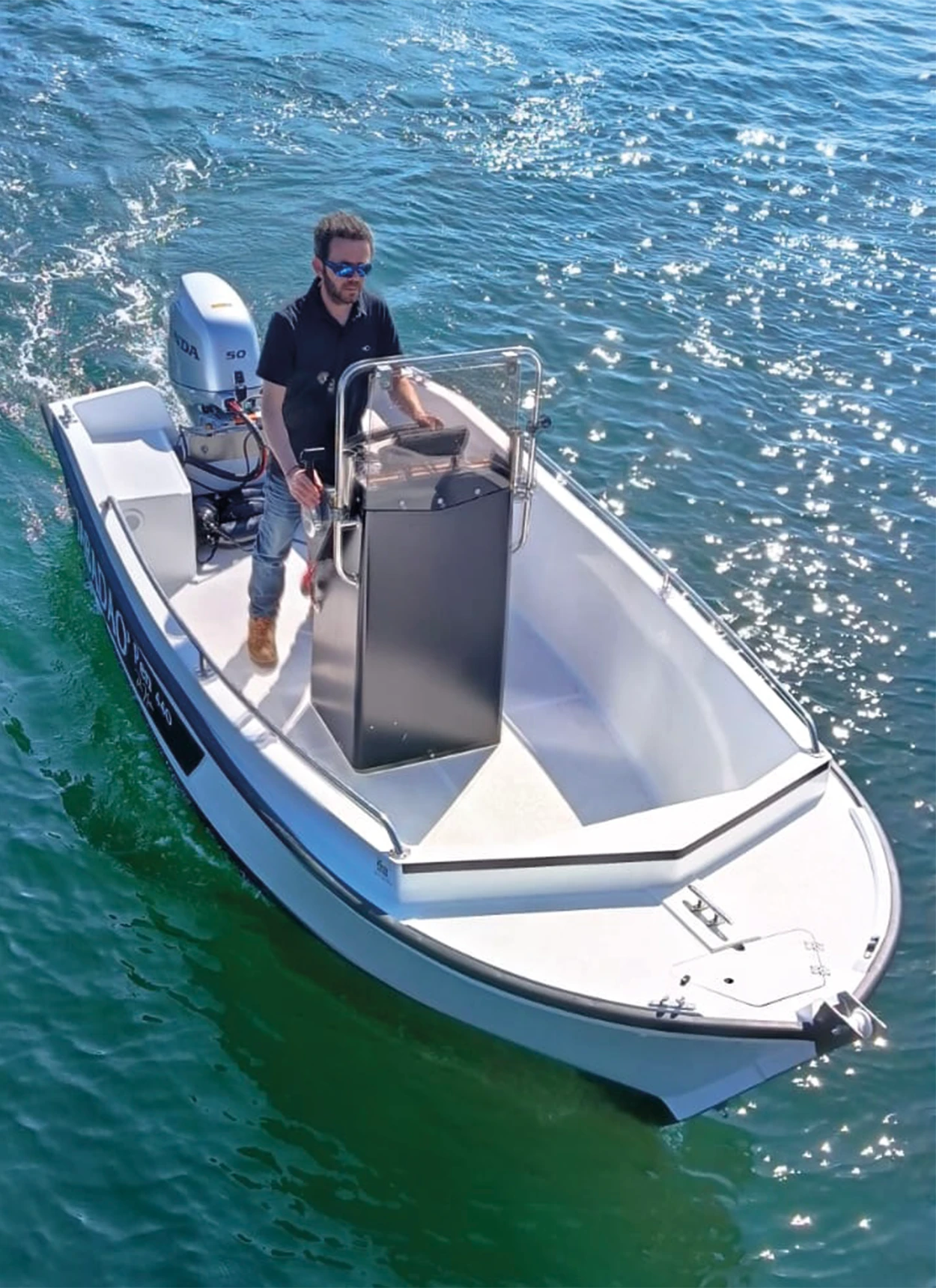 Le Jabadao bateau maniable et rapide.