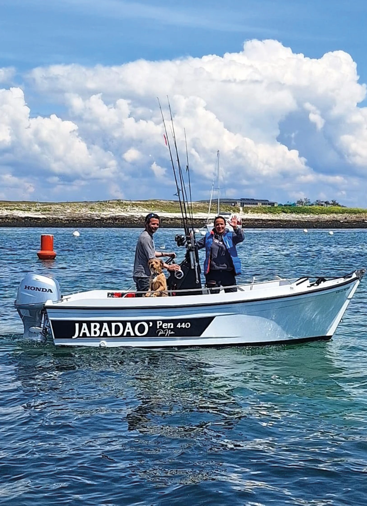 Le Jabadao peut embarquer jusqu'à 4 passagers