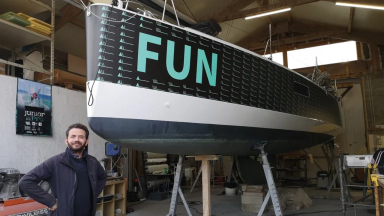 La nouvelle livrée après pose et finitions signées "JB" Pirou.